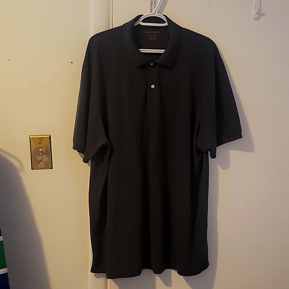 Mens Joe fresh polo tee color black size 2XL